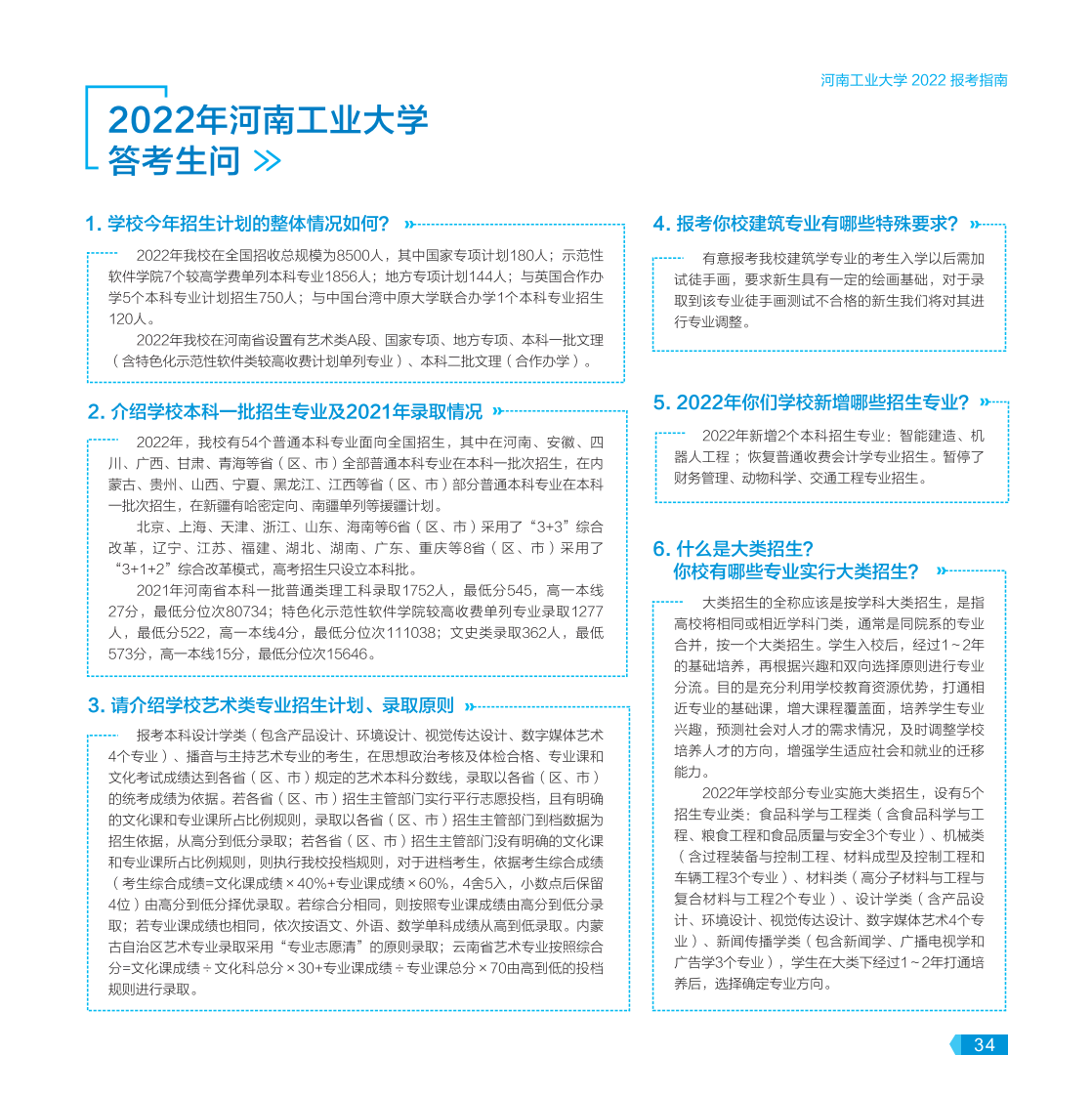 河南工業(yè)大學－2022年報考指南