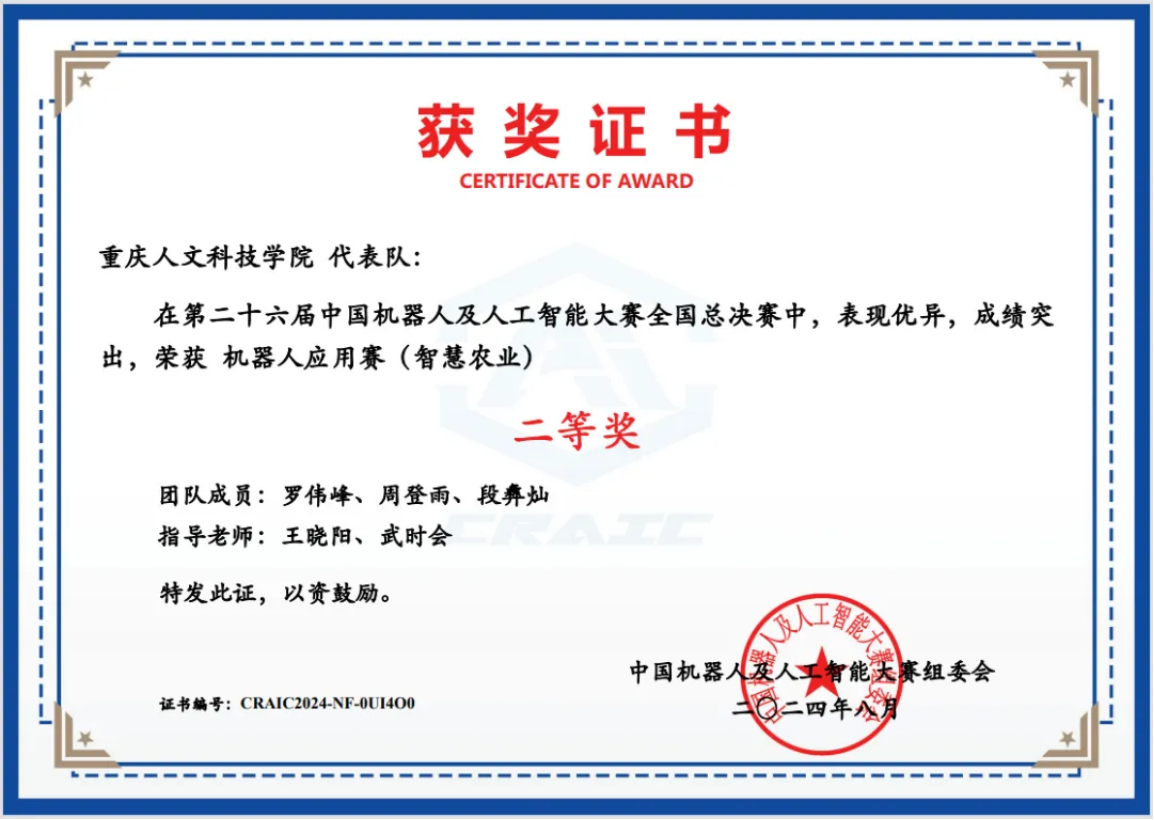 重慶人文科技學院－2025年高職分類考試招生計劃及專業(yè)介紹